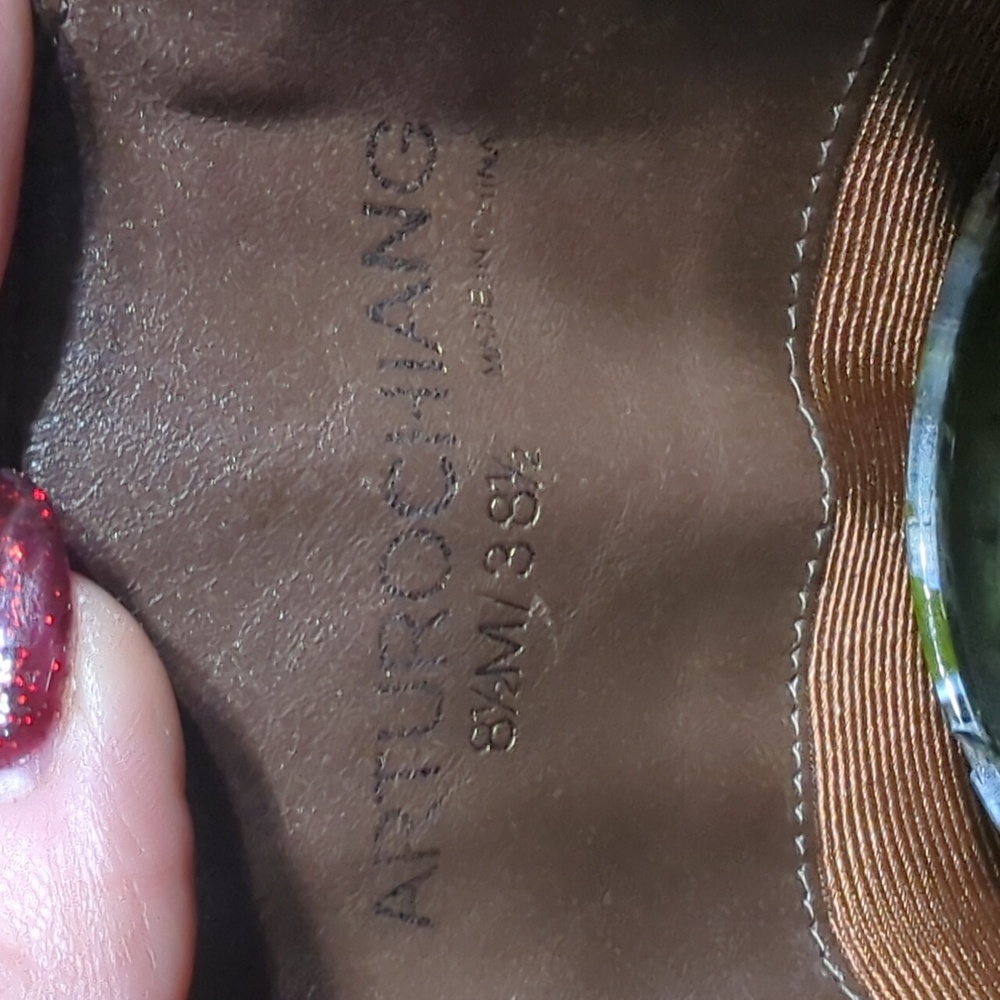 Arturo Chiang Leather Boots 8.5 - Picture 10 of 10